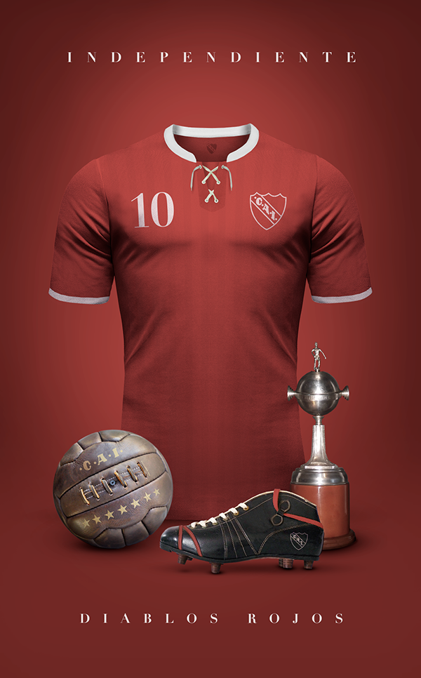 Maillot vintage football Independiente